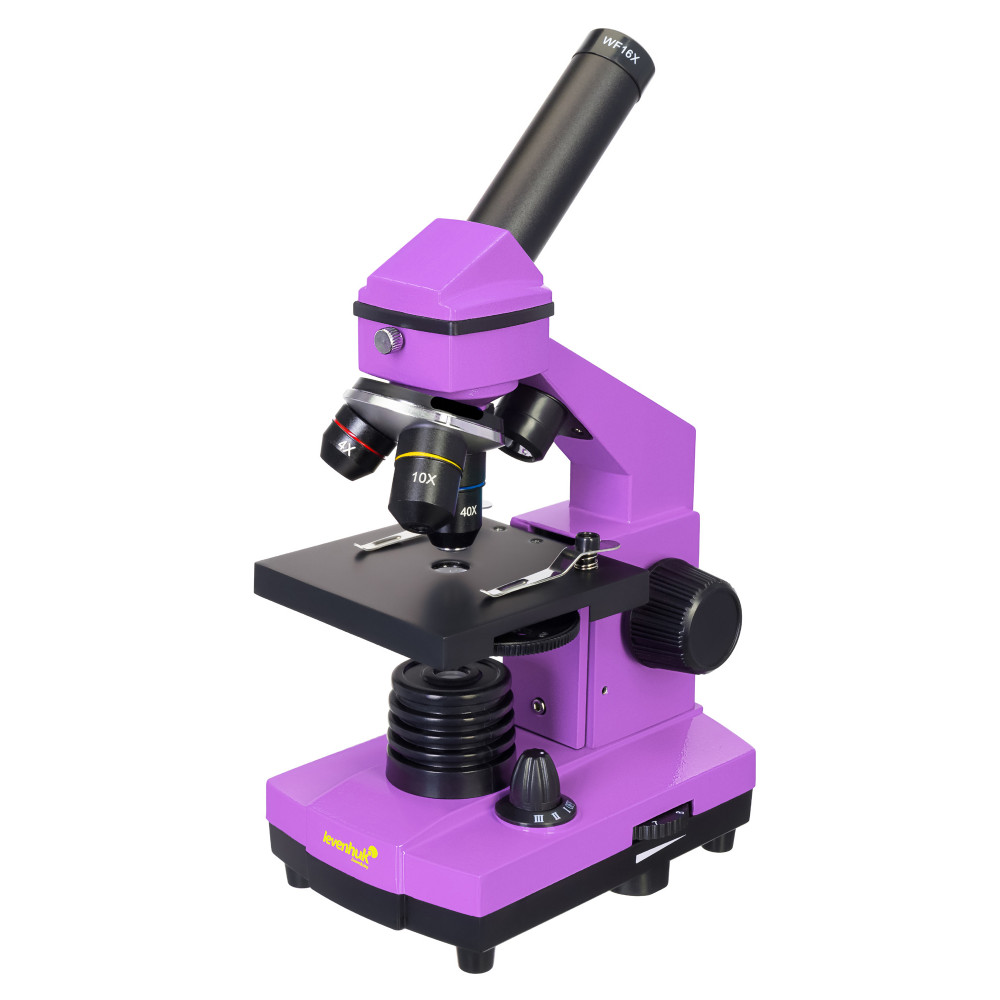 Микроскоп Levenhuk Rainbow 2L PLUS Amethyst\Аметист