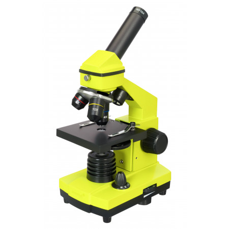 Микроскоп Levenhuk Rainbow 2L PLUS Lime\Лайм