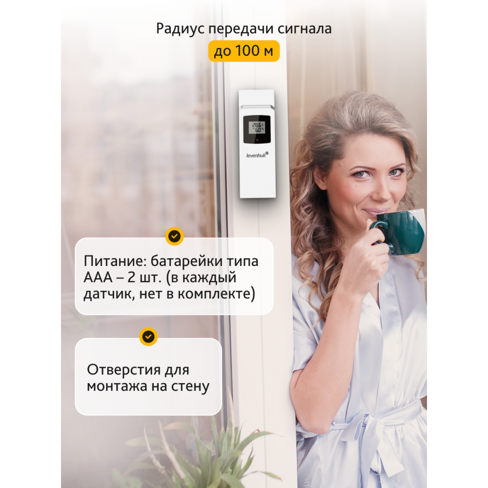Метеостанция Levenhuk Wezzer PLUS LP20