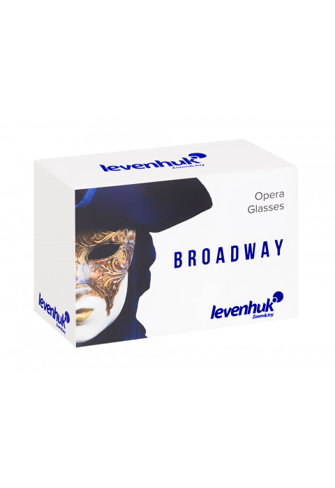 Театральный бинокль-лорнет Levenhuk Broadway 325E, черный