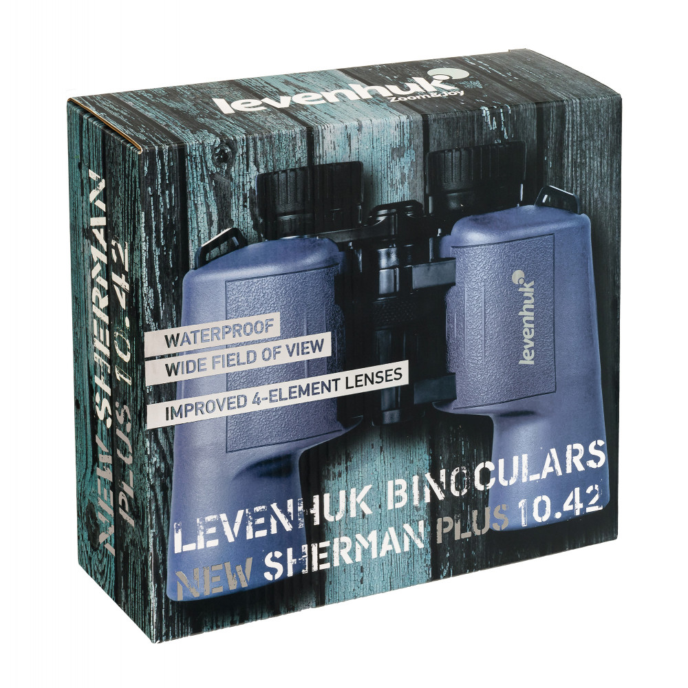 Бинокль Levenhuk New Sherman PLUS 10x42
