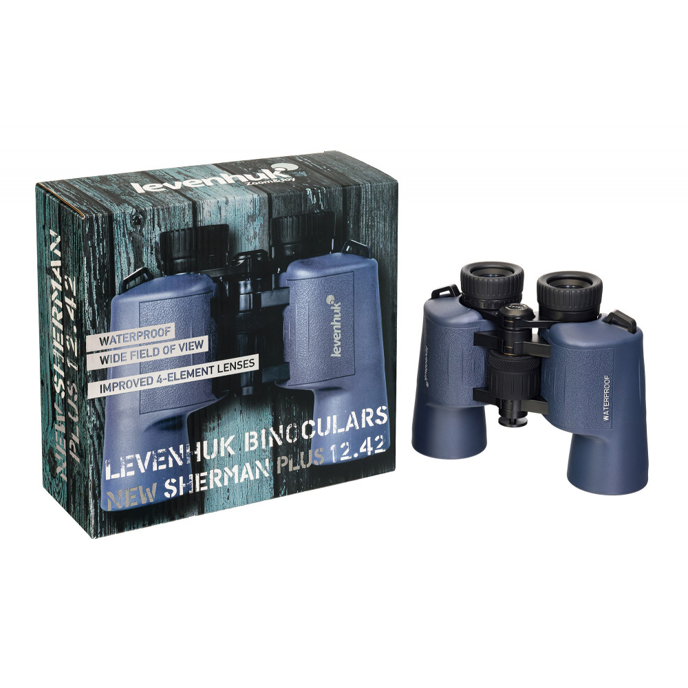 Бинокль Levenhuk New Sherman PLUS 12x42
