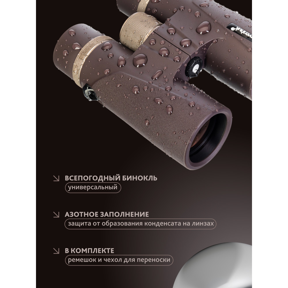 Бинокль Levenhuk New Vegas ED 10x42
