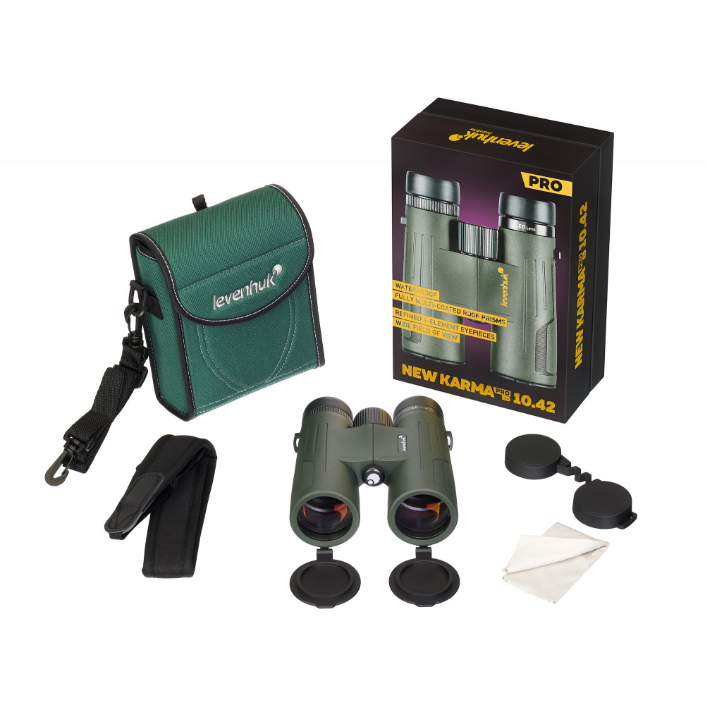 Бинокль Levenhuk New Karma PRO ED 10x42