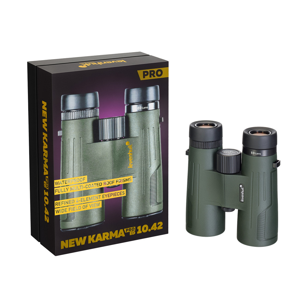 Бинокль Levenhuk New Karma PRO ED 10x42