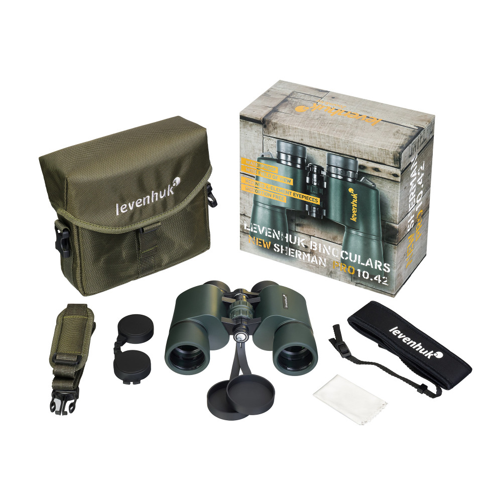 Бинокль Levenhuk New Sherman PRO 10x42