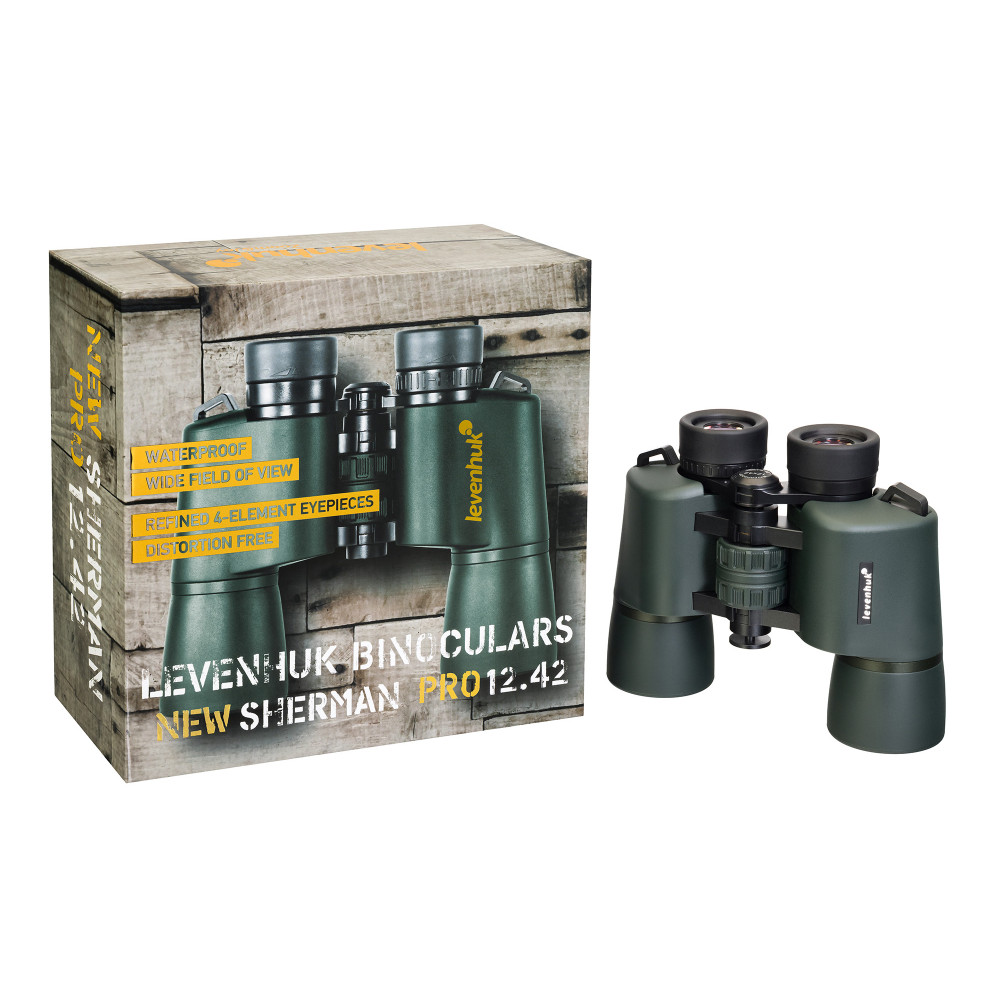 Бинокль Levenhuk New Sherman PRO 12x42