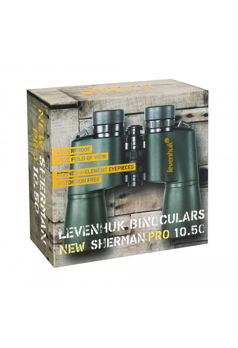 Бинокль Levenhuk New Sherman PRO 10x50
