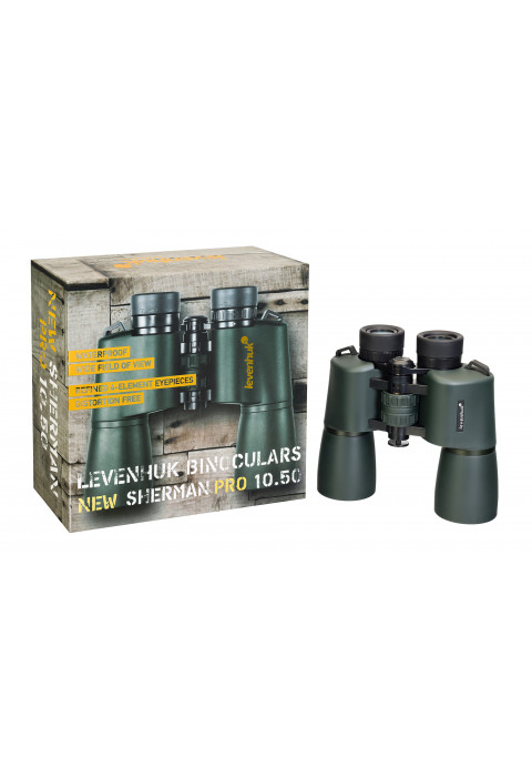 Бинокль Levenhuk New Sherman PRO 10x50