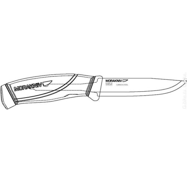 Нож Morakniv Companion Desert, нержавеющая сталь, 13166