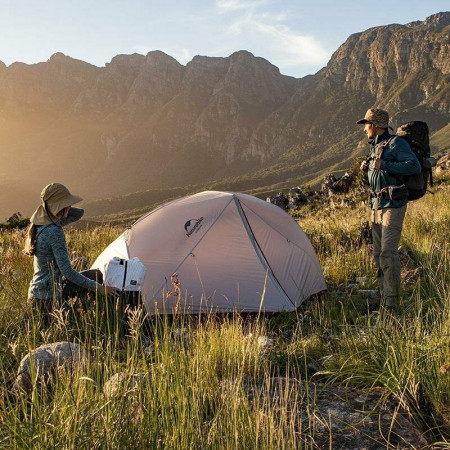 Палатка Naturehike Star-river 2 NH17T012-T двухместная сверхлегкая с ковриком