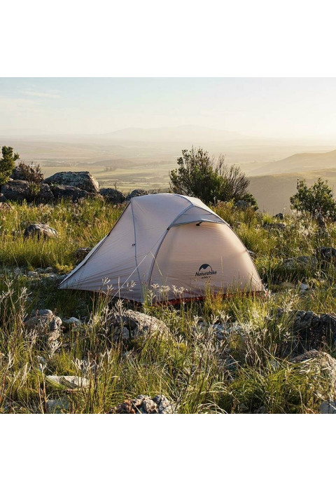 Палатка Naturehike Star-river 2 NH17T012-T двухместная сверхлегкая с ковриком