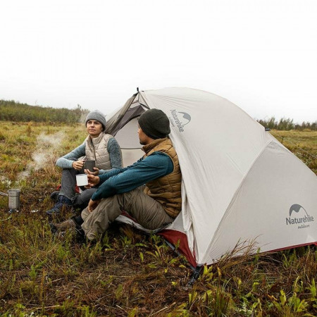 Палатка Naturehike Star-river 2 NH17T012-T двухместная сверхлегкая с ковриком