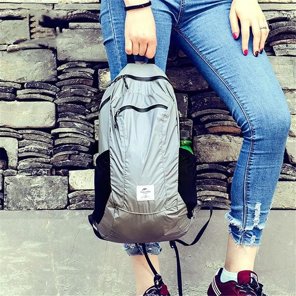 Рюкзак компактный Naturehike 18L NH17A012-B Ultra-Light серый
