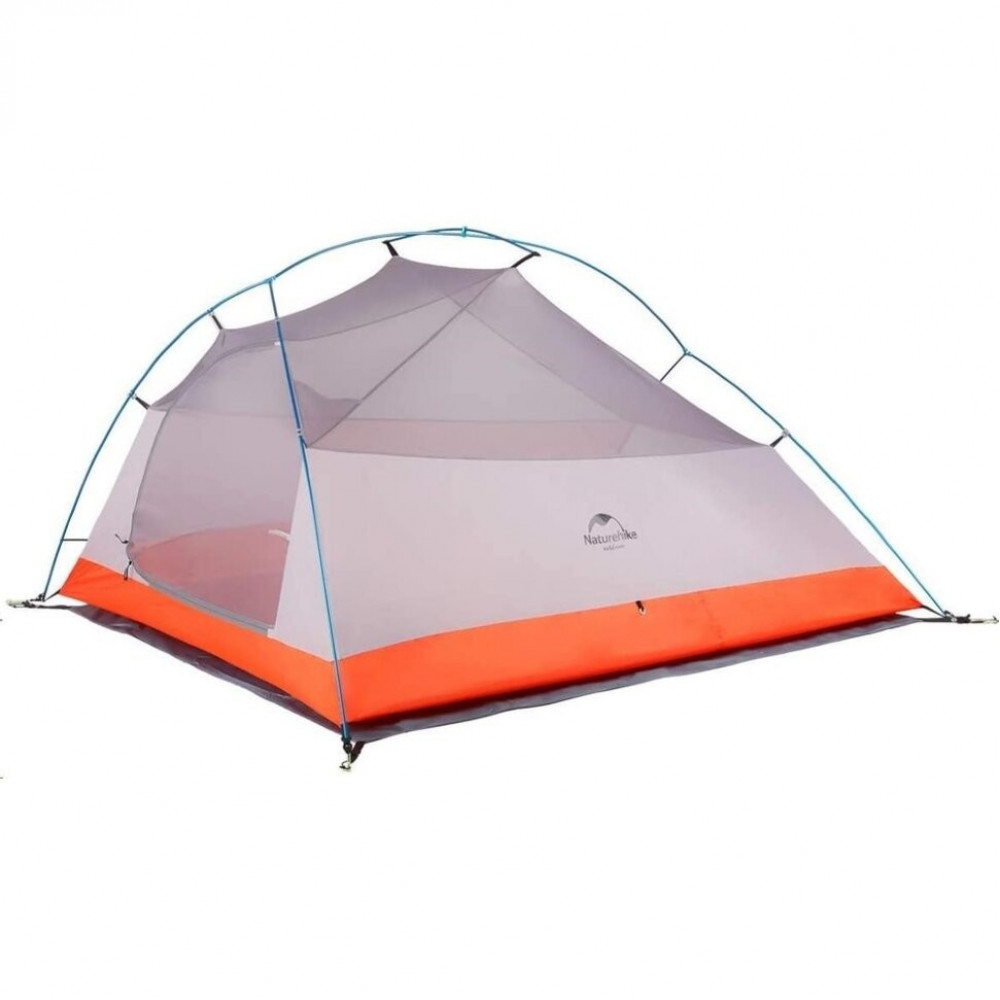 Палатка Naturehike Cloud Up 3 210T NH18T030-T трехместная сверхлегкая с ковриком