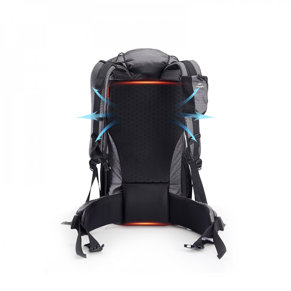 Рюкзак Naturehike Rock Series 60L+5L с рамой Hiking