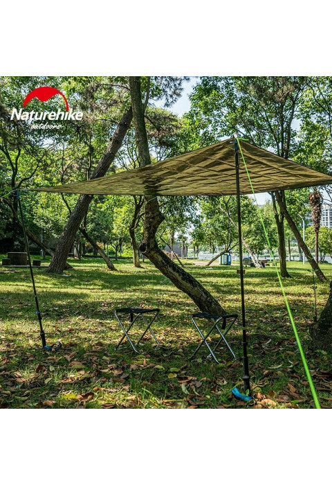 Коврик многофункциональный Naturehike NH20FCD03 влагозащитный из алюминиевой фольги PE S 125*200