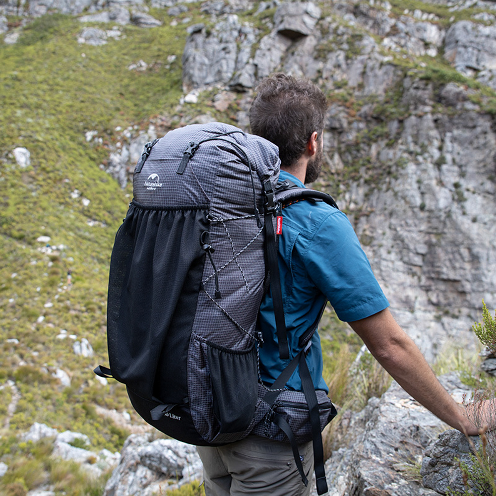 Рюкзак Naturehike Rock Series NH19BP095 60L+5L с рамой