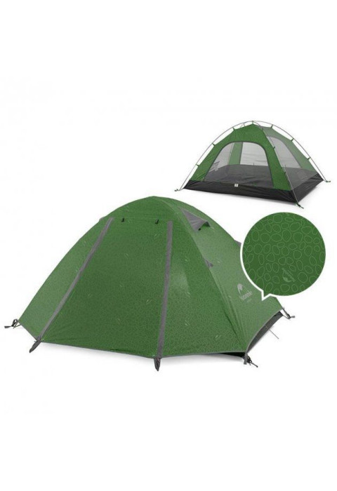 Палатка Naturehike P-Series NH18Z022-P 210T/65D двухместная
