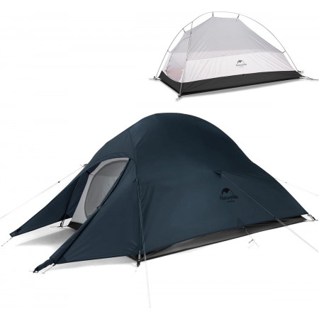 Палатка 1-местная Naturehike Сloud Up Ultra-Light 1 NH18T010-T с ковриком