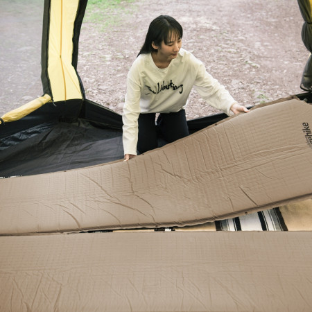 Коврик самонадувной туристический Naturehike D03 Beige