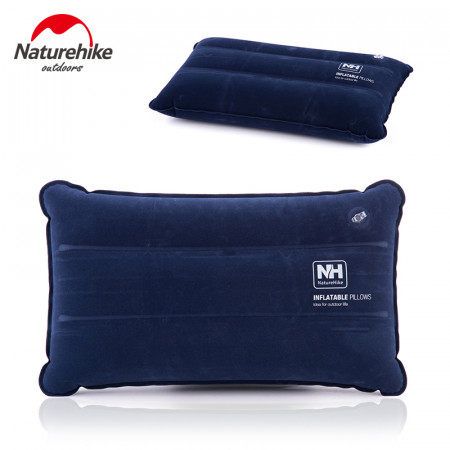 Подушка Naturehike NH18F018-Z надувная прямоугольная темно синяя
