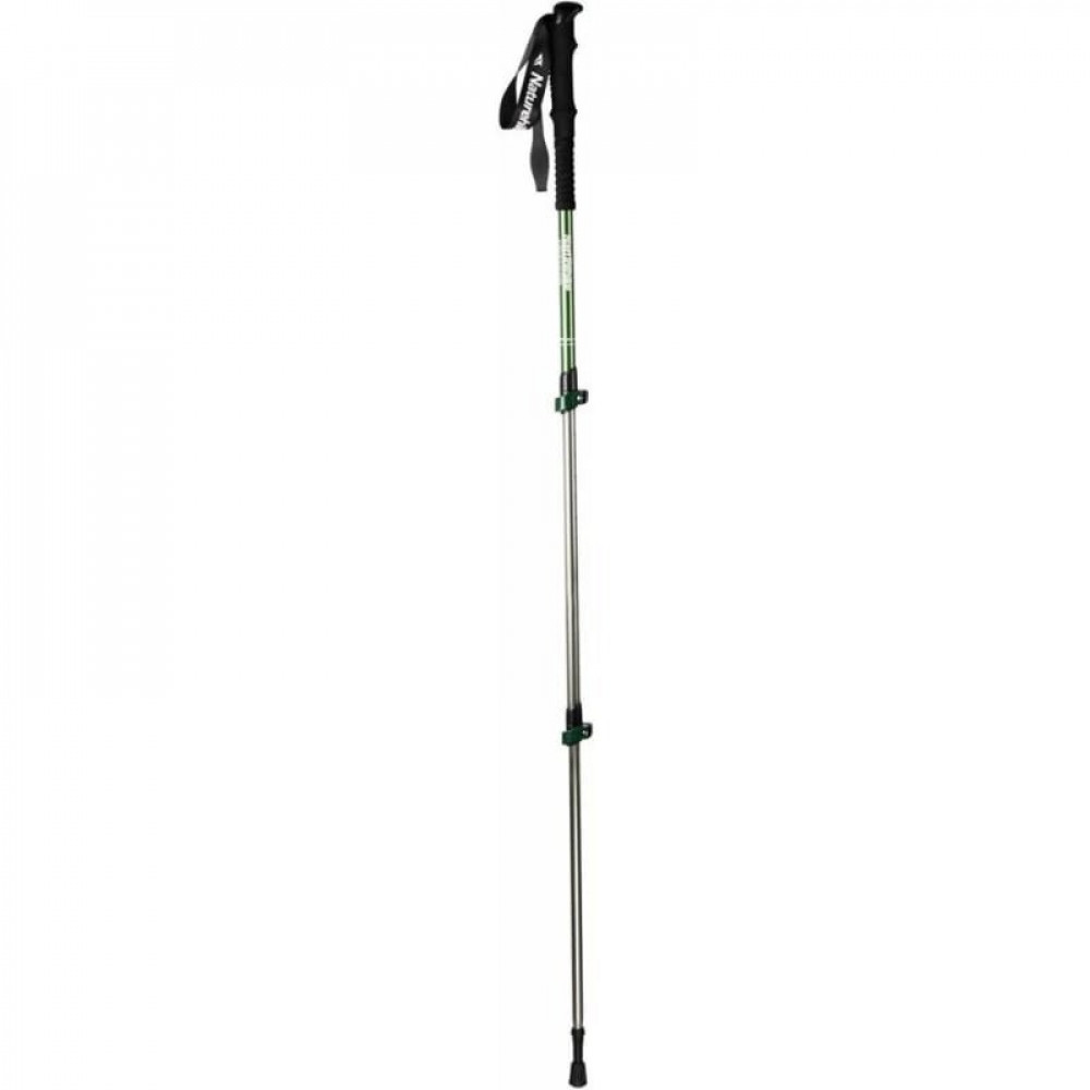 Палка Треккинговая Naturehike ST01 6061 AL NH17D001-Z с 3 узлами женская 57-120 зеленый