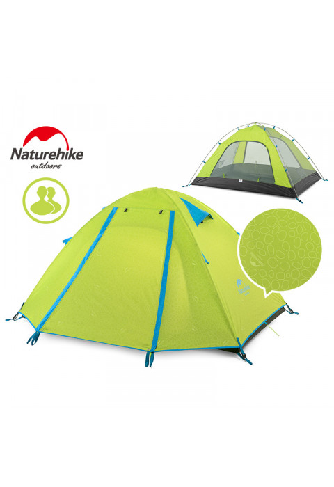 Палатка Naturehike P-Series NH18Z022-P 210T/65D двухместная