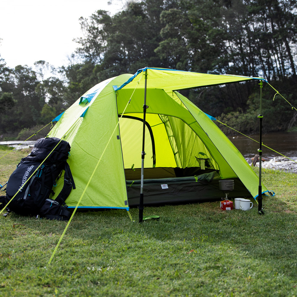 Палатка Naturehike P-Series NH18Z022-P 210T/65D двухместная