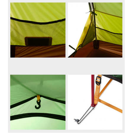 Палатка 2-местная Naturehike Opalus NH17L001-L