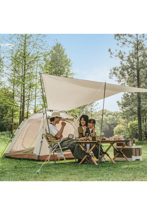Палатка 3-местная c навесом Naturehike Ango Picnic Automatic Tent CNK2450WS021