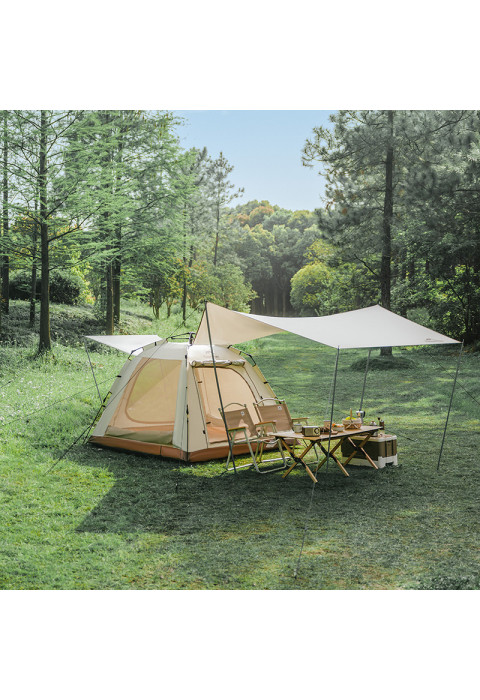 Палатка 3-местная c навесом Naturehike Ango Picnic Automatic Tent CNK2450WS021