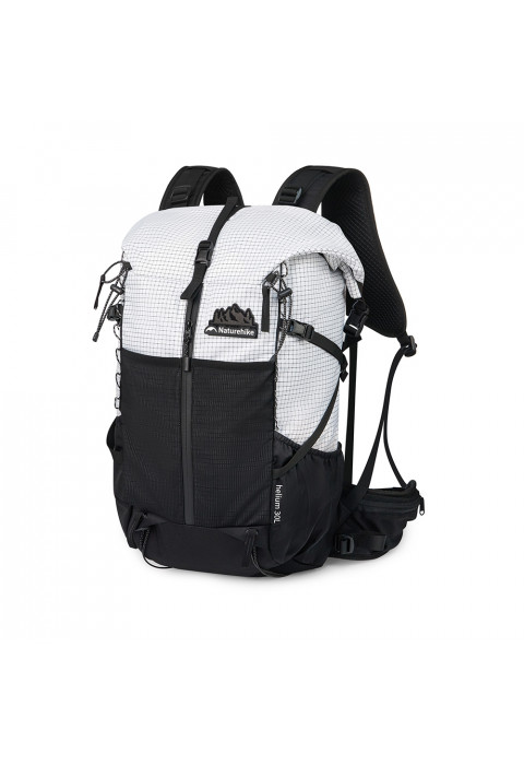 Рюкзак Naturehike CNK2300016 Helium 30 л + 5 л белый с черным
