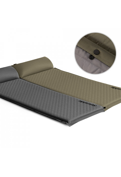 Коврик c подушкой самонадувной Naturehike CNK2300DZ014 D01