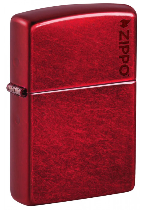 Зажигалка ZIPPO Logo Candy Apple Red™ 21063ZL