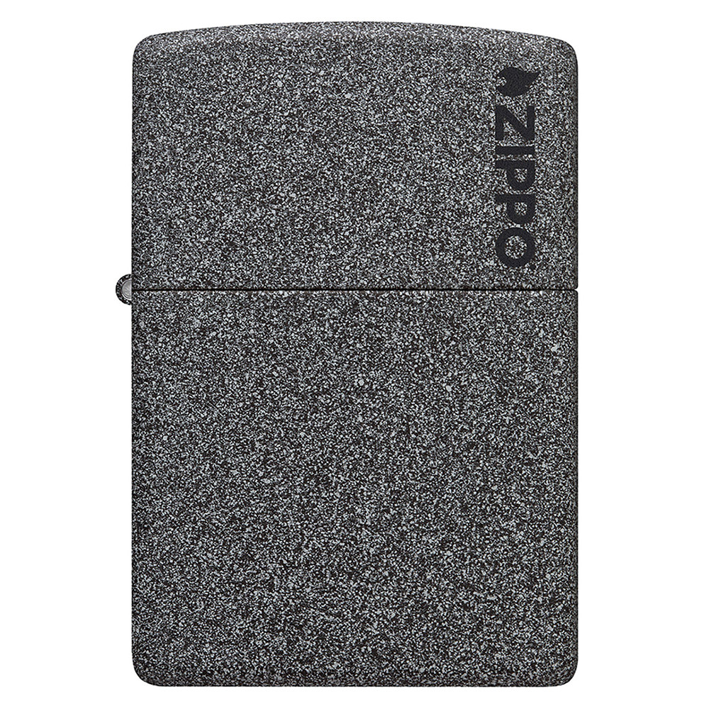 Зажигалка ZIPPO Logo Iron Stone™ 211ZL