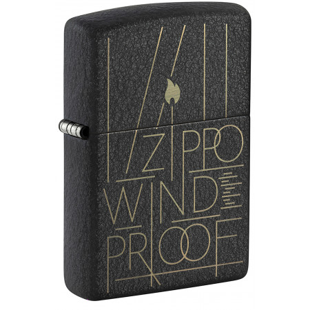 Зажигалка ZIPPO Line Art Black Crackle™ 46172
