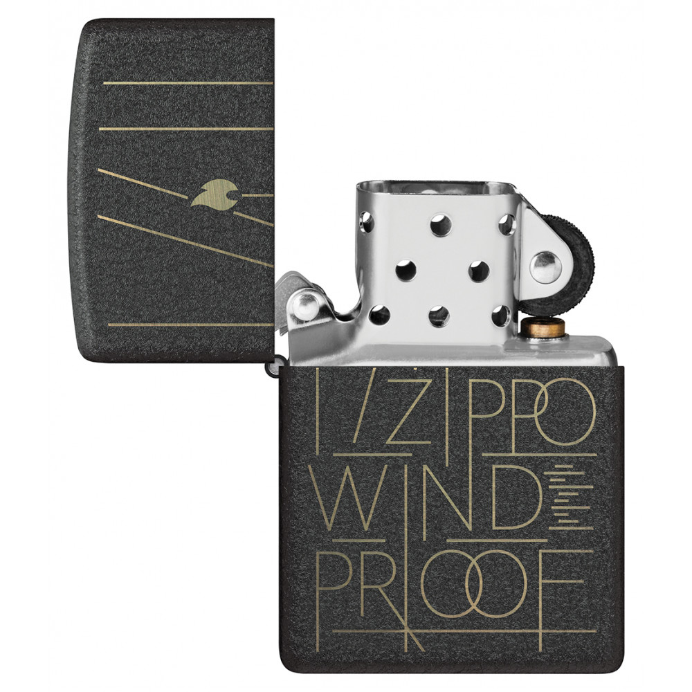 Зажигалка ZIPPO Line Art Black Crackle™ 46172