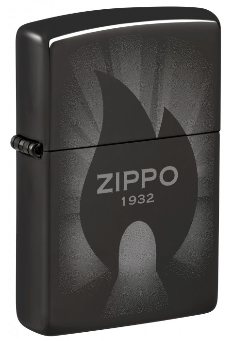 Зажигалка ZIPPO Radiant High Polish Black 46175