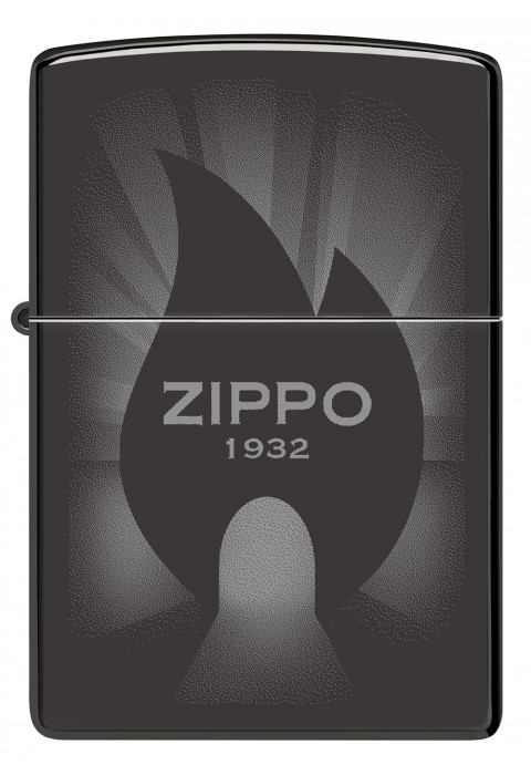 Зажигалка ZIPPO Radiant High Polish Black 46175