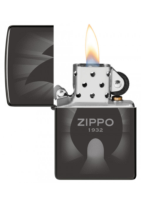 Зажигалка ZIPPO Radiant High Polish Black 46175