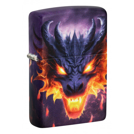 Зажигалка ZIPPO Glowing Dragon Glow In The Dark Green 46251