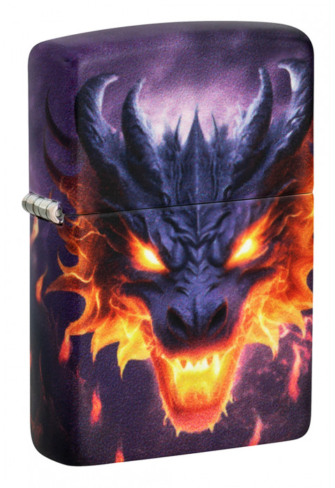 Зажигалка ZIPPO Glowing Dragon Glow In The Dark Green 46251
