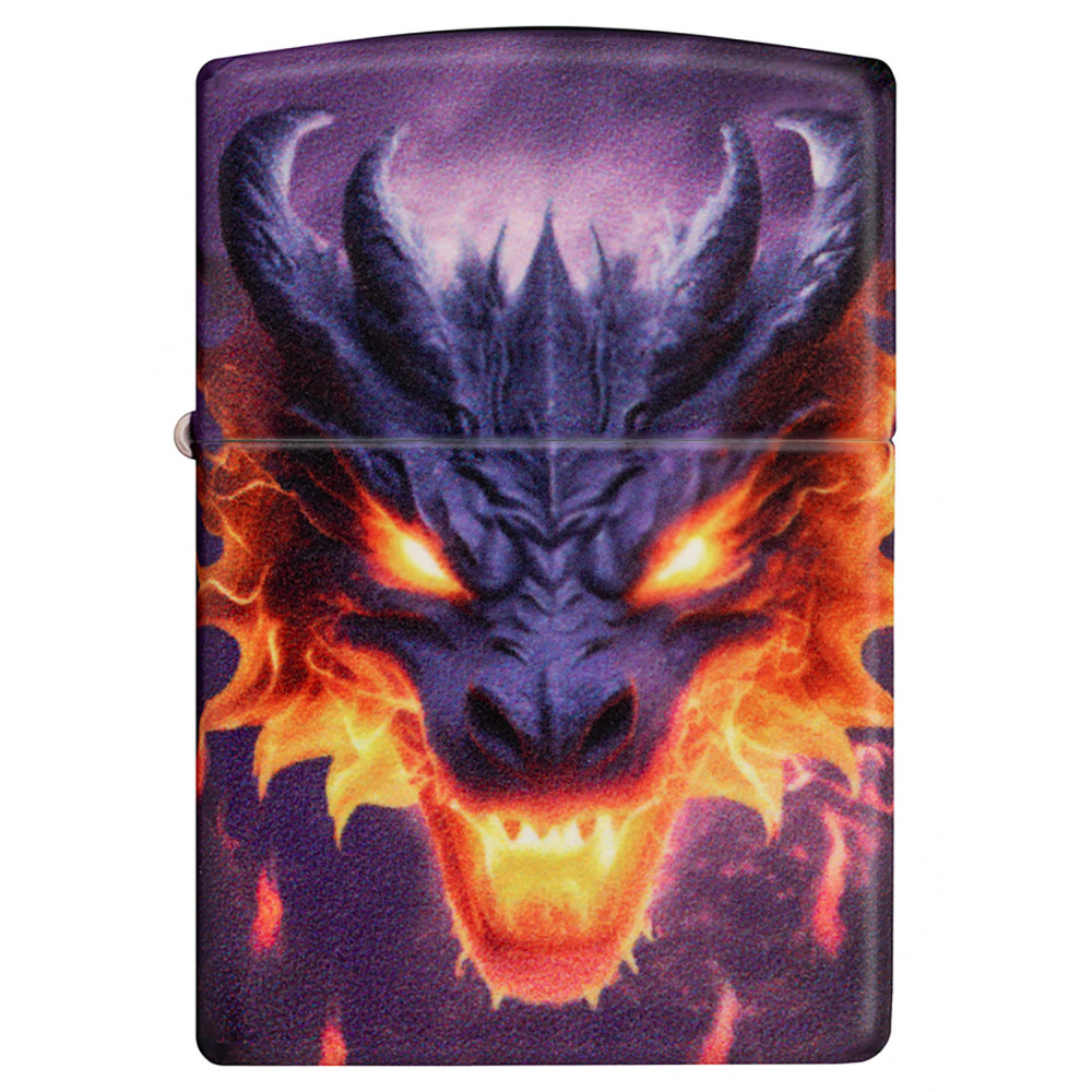 Зажигалка ZIPPO Glowing Dragon Glow In The Dark Green 46251