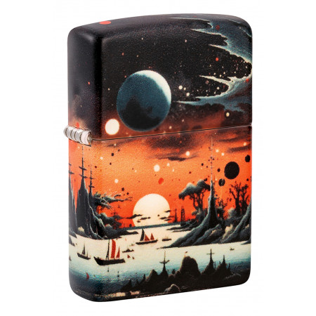 Зажигалка ZIPPO Galactic Landscape Design Matte 46254