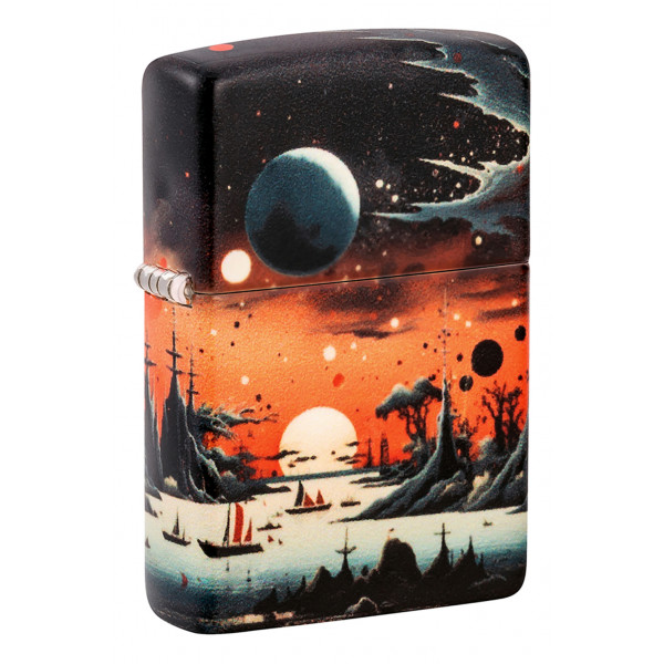 Зажигалка ZIPPO Galactic Landscape Design Matte 46254