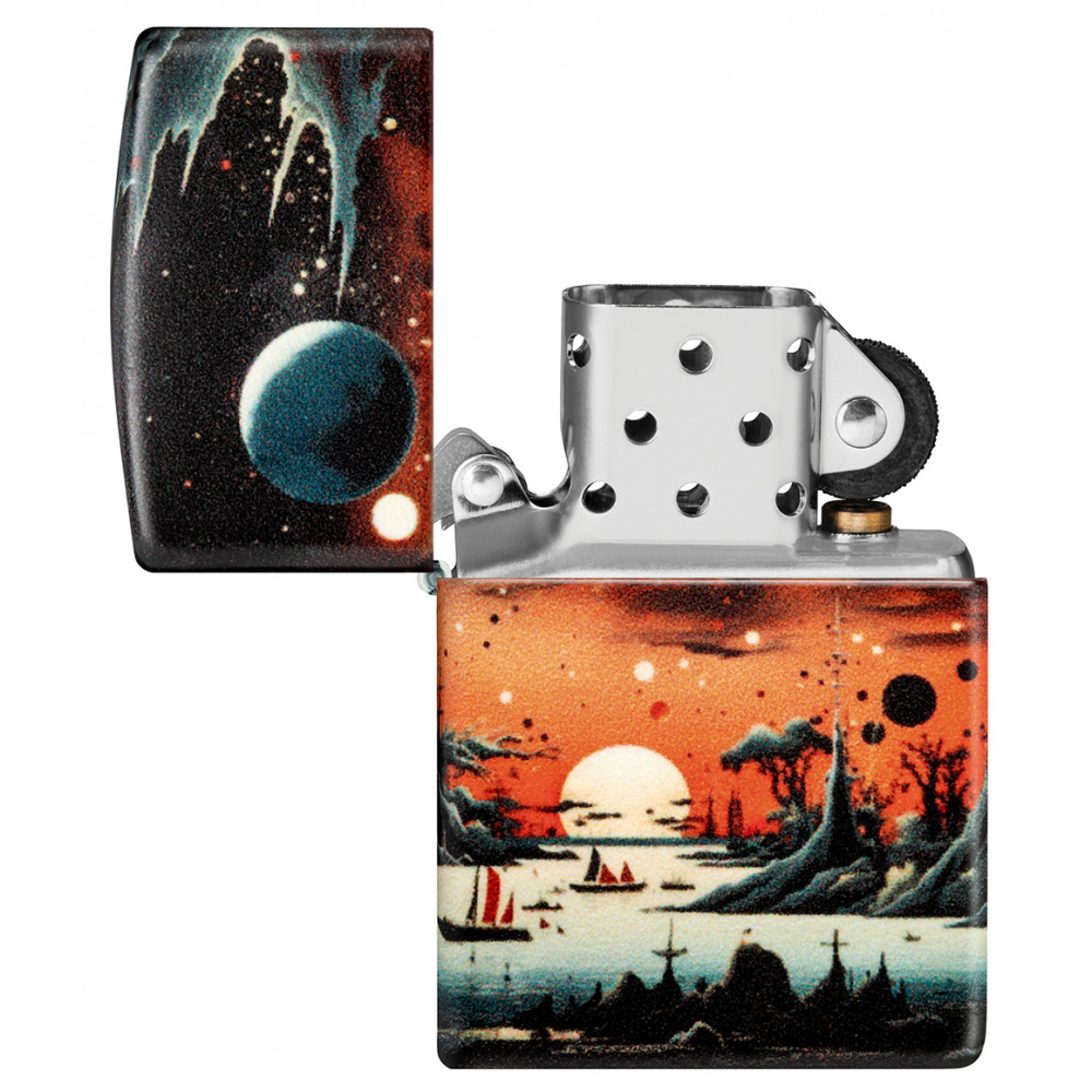 Зажигалка ZIPPO Galactic Landscape Design Matte 46254