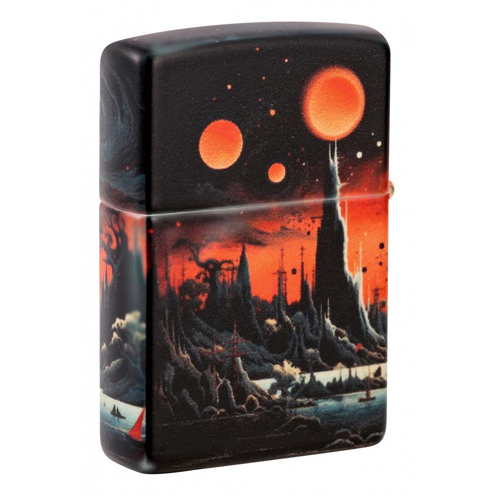 Зажигалка ZIPPO Galactic Landscape Design Matte 46254