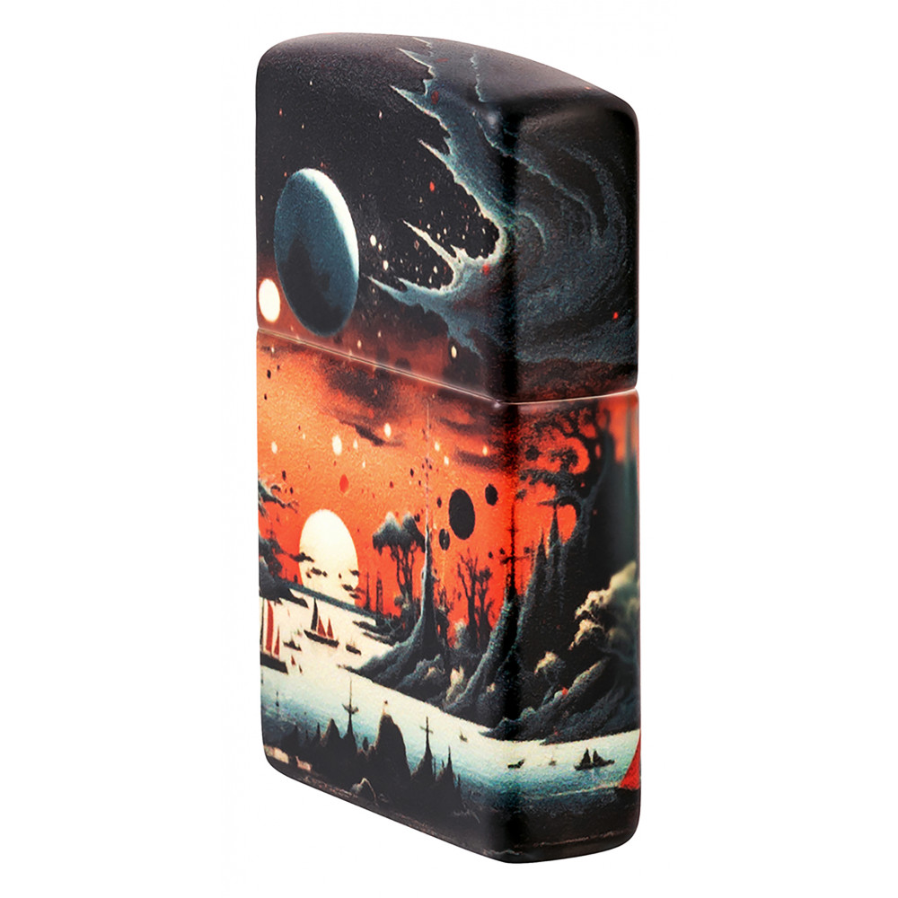 Зажигалка ZIPPO Galactic Landscape Design Matte 46254