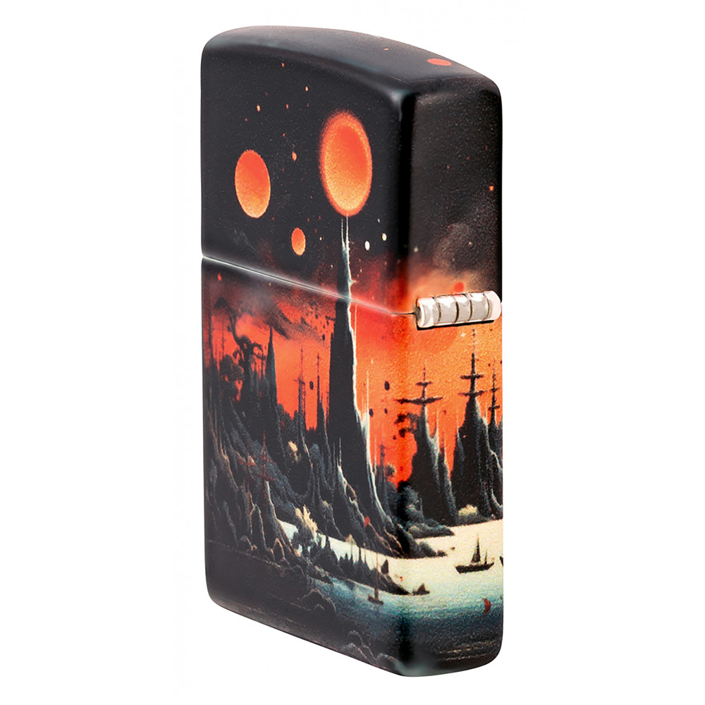 Зажигалка ZIPPO Galactic Landscape Design Matte 46254